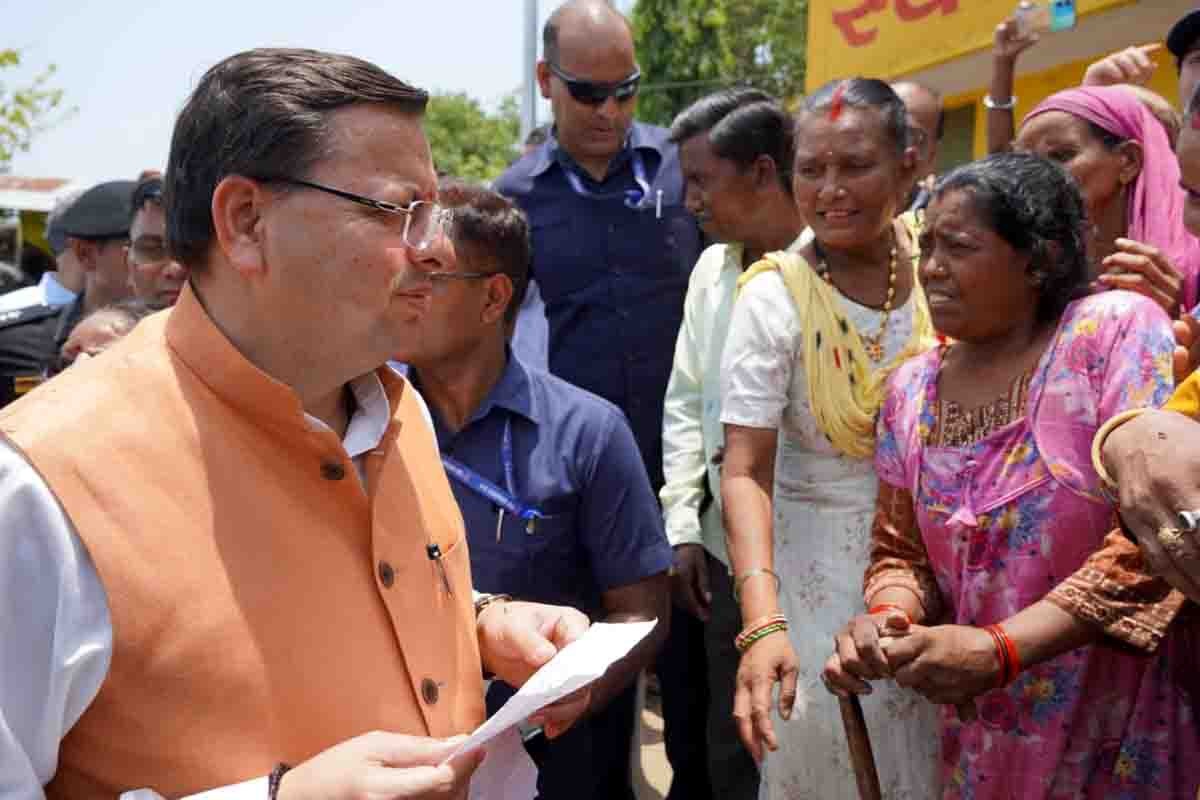 सीएम ने चम्पावत के बाढ़ प्रभावित क्षेत्रों का निरीक्षण किया
