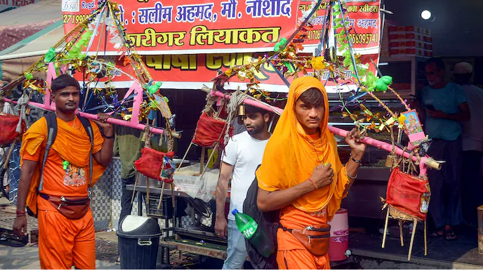 कांवर यात्रा मार्ग पर भोजनालय स्वेच्छा से नाम दिखा सकते हैं,जबरदस्ती नहीं