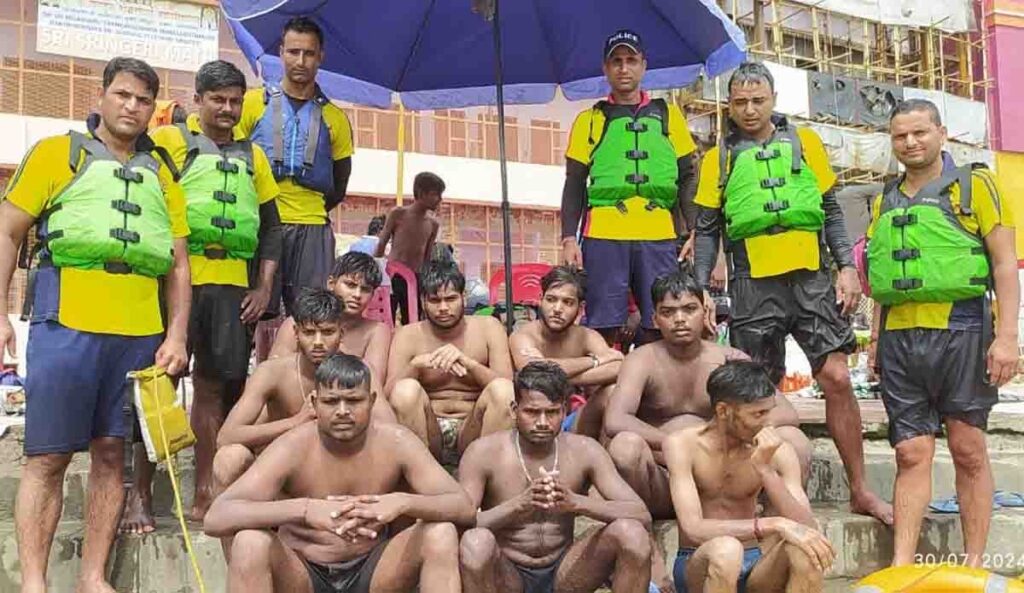 एसडीआरएफ ने एक दिन में 56 कांवडियों को डूबने से बचाया