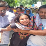 एक महीने से लापता किशोर का नहीं लगा सुराग, कांग्रेसियों ने करा प्रदर्शन