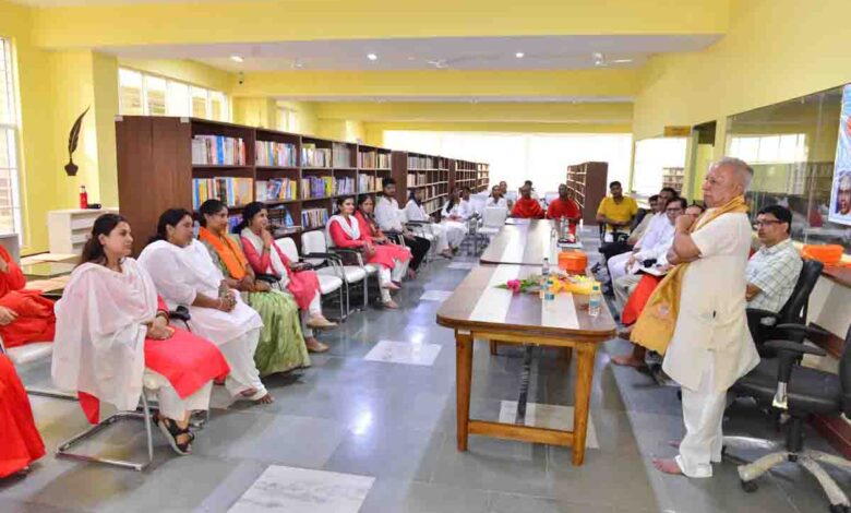 पतंजलि विश्वविद्यालय ने राष्ट्रीय पुस्तकालय दिवस मनाया