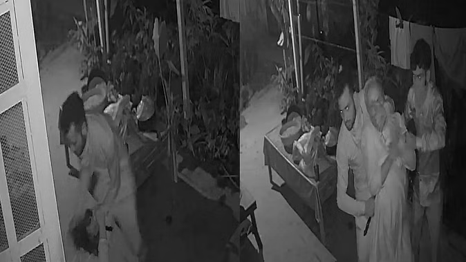 पति को बचाने के लिए बदमाशों से भिड़ी बुजुर्ग महिला, डरकर फरार हुए लुटेरे