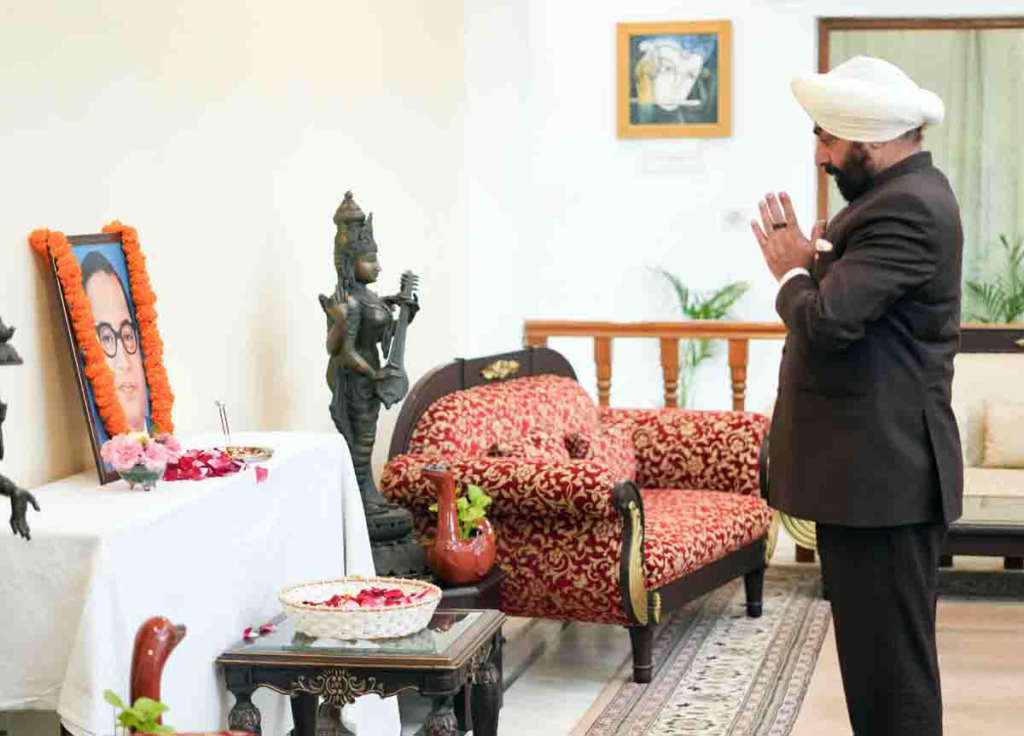 राज्यपाल, मुख्यमंत्री ने बीआर अंबेडकर को उनकी पुण्यतिथि पर श्रद्धांजलि दी