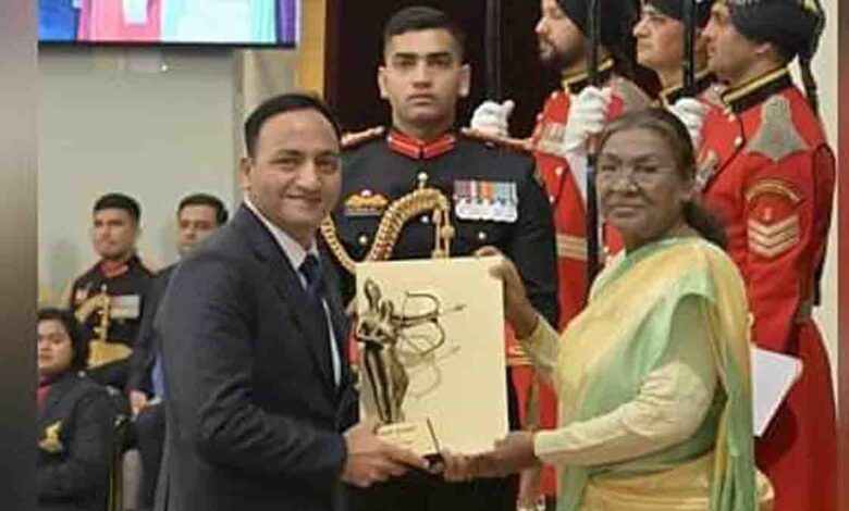 उत्तराखंड के शूटिंग स्टार सुभाष राणा को द्रोणाचार्य पुरस्कार मिला