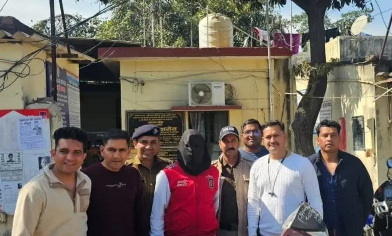 दो किलो चरस के साथ पकड़ा गया हल्द्वानी निवासी
