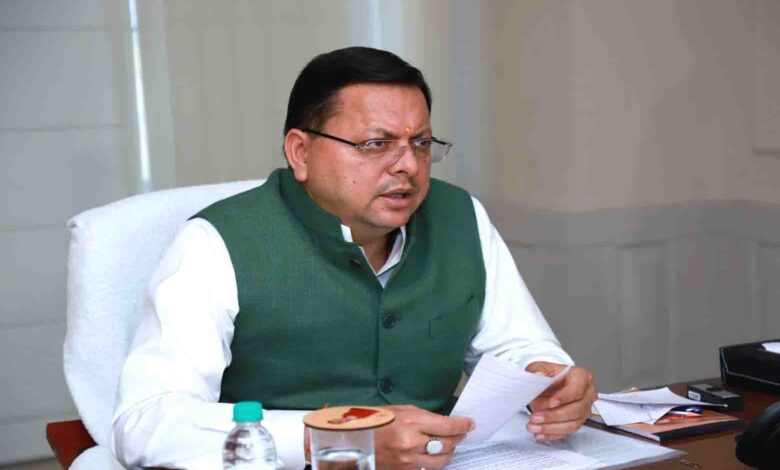 धामी सरकार के तीन साल पूरे होने पर 23 मार्च को सेवा दिवस