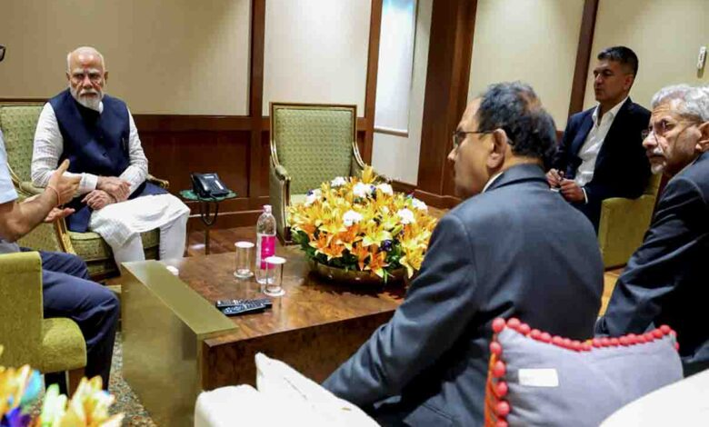 प्रधानमंत्री ने सीसीएस बैठक की अध्यक्षता की