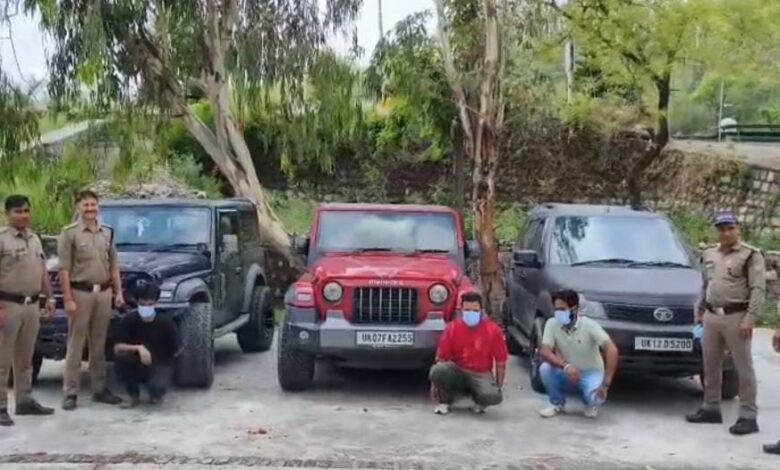 मालदेवता में स्टंट ड्राइविंग के लिए 3 वाहन जब्त