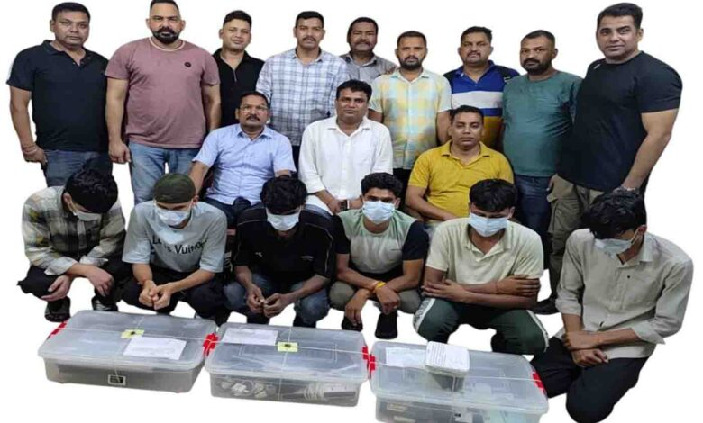 एसटीएफ ने नैनीताल में साइबर धोखाधड़ी मामले में छह लोगों को गिरफ्तार