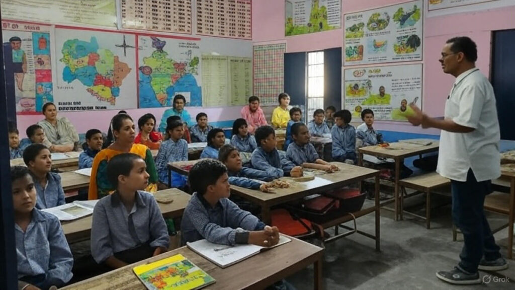 उत्तराखंड में दो मित्रों ने मिलकर सरकारी स्कूल का कायाकल्प किया