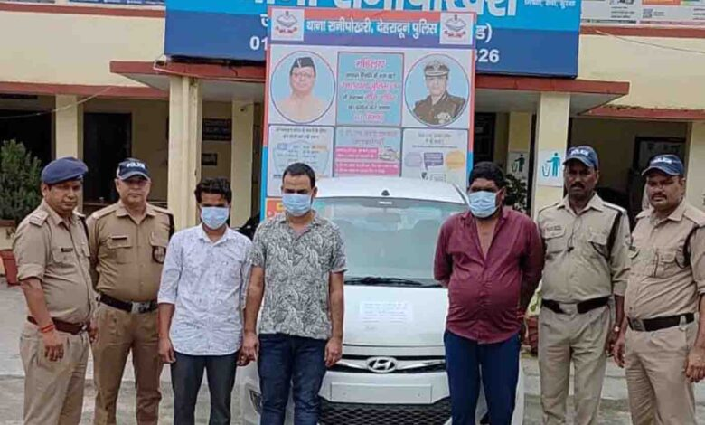 कार से मचाना चाहते थे तबाही, देहरादून में तीन धरे गए, एक भागा