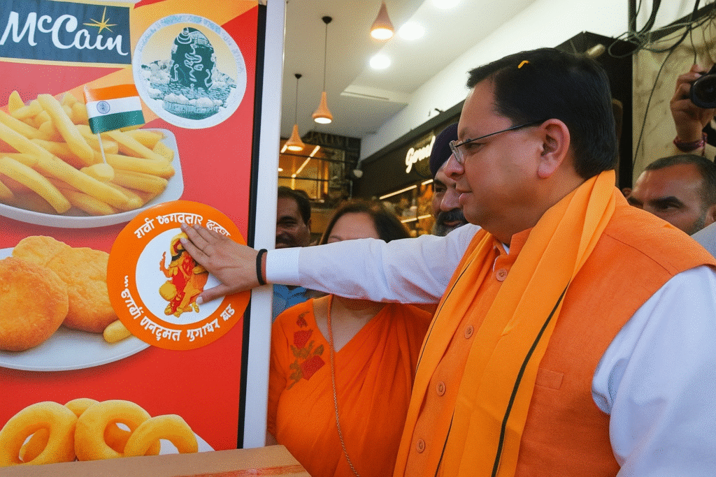 धामी ने की स्वदेशी सामान अपनाने की जोरदार अपील