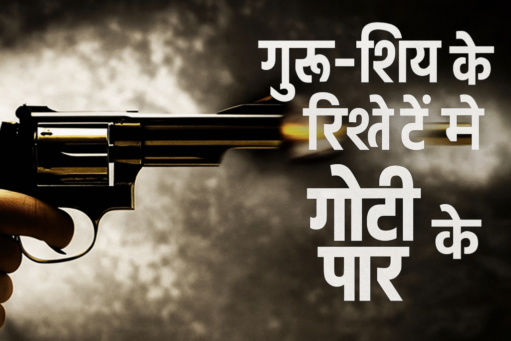 गुरु-शिष्य रिश्ते में दरार, गोलीकांड ने खड़ा किया बड़ा सवाल