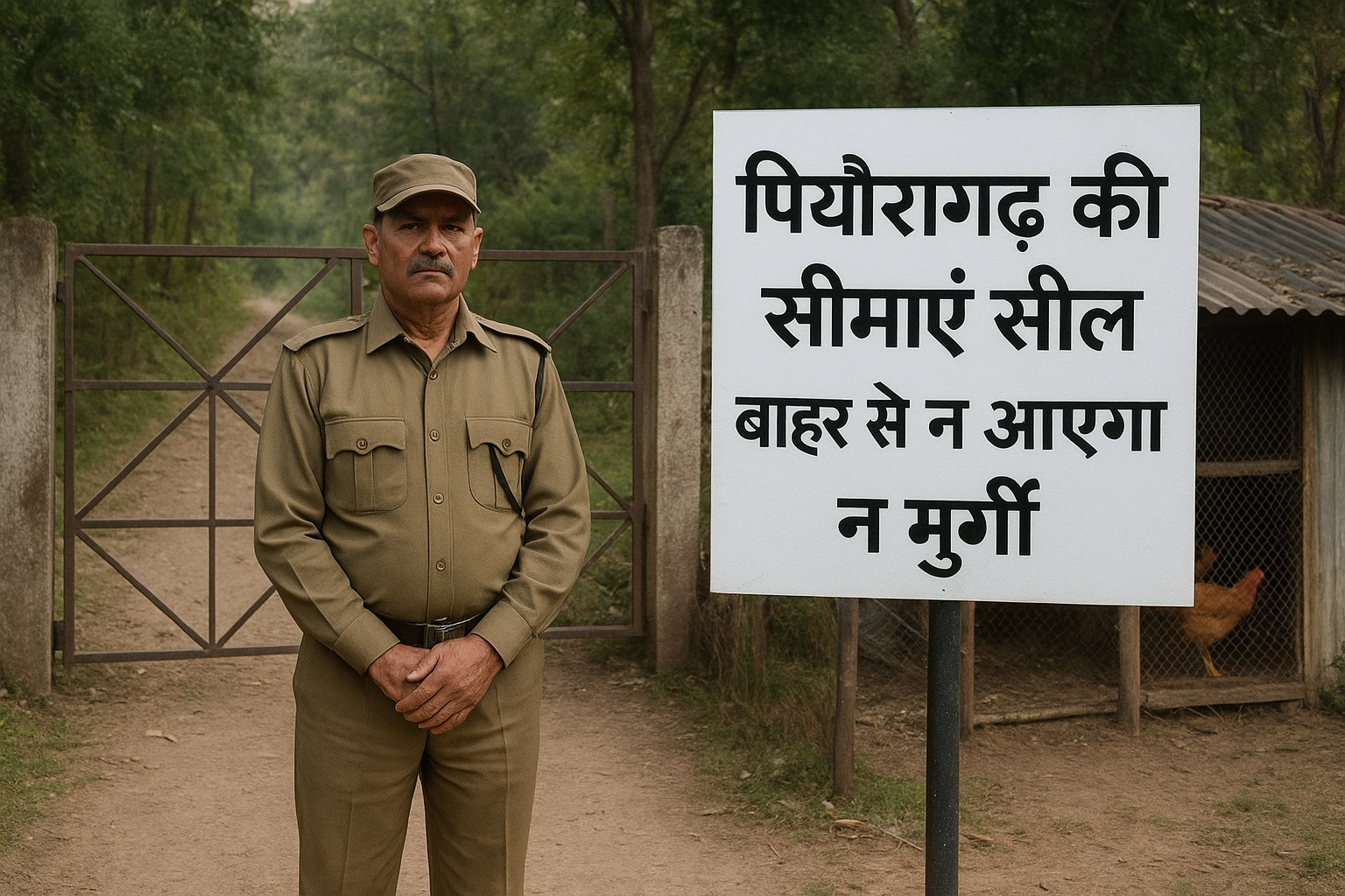 पिथौरागढ़ सील, अंडे-मुर्गियों पर पाबंदी: पशुपालन विभाग ने लिया सख्त कदम