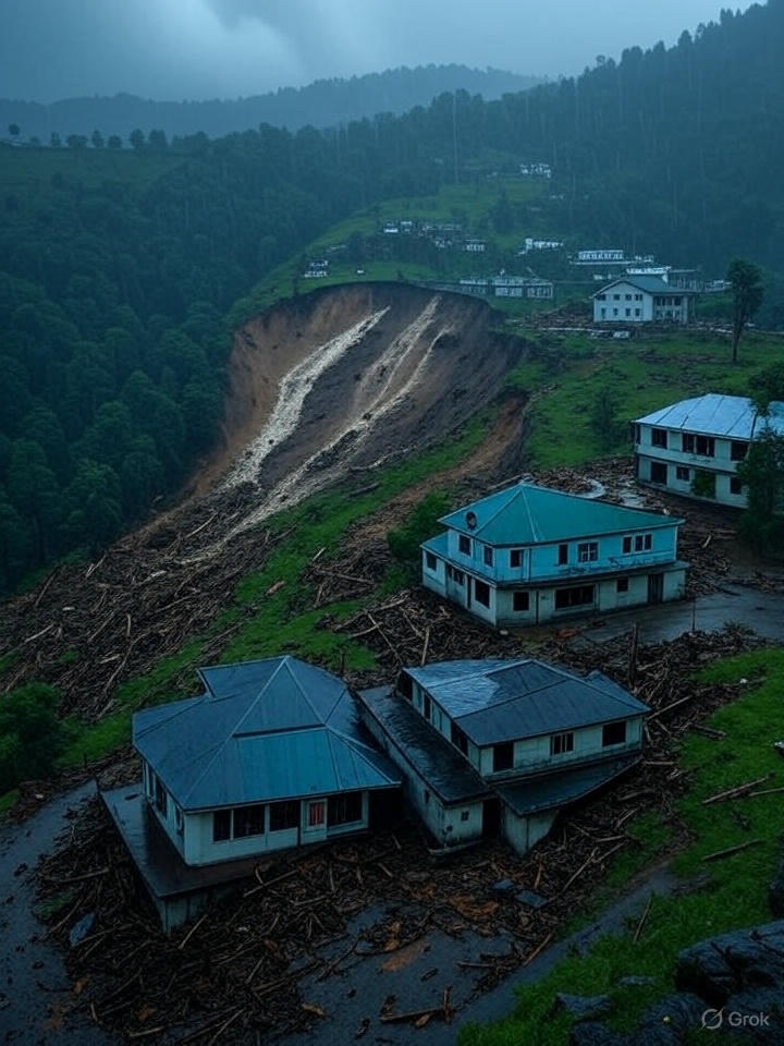 मूसलधार बारिश से उत्तराखंड बेहाल, पिथौरागढ़ में भूस्खलन से संकट गहराया