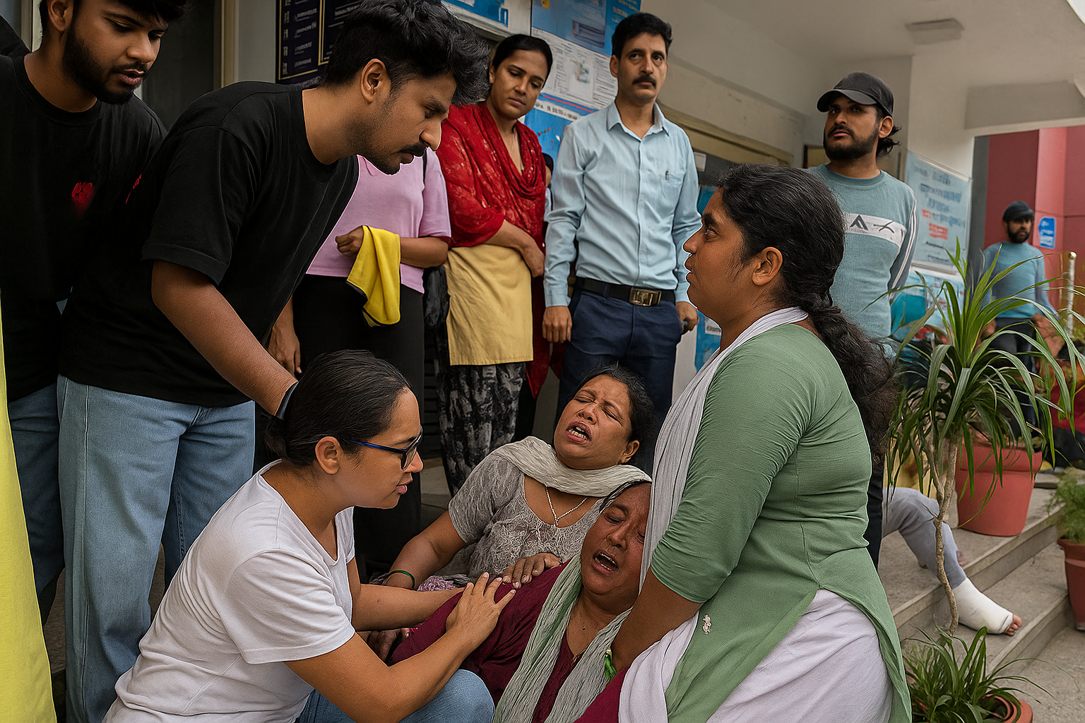 रहस्यमय हालात में युवती की मौत, दून अस्पताल में परिजनों का हंगामा