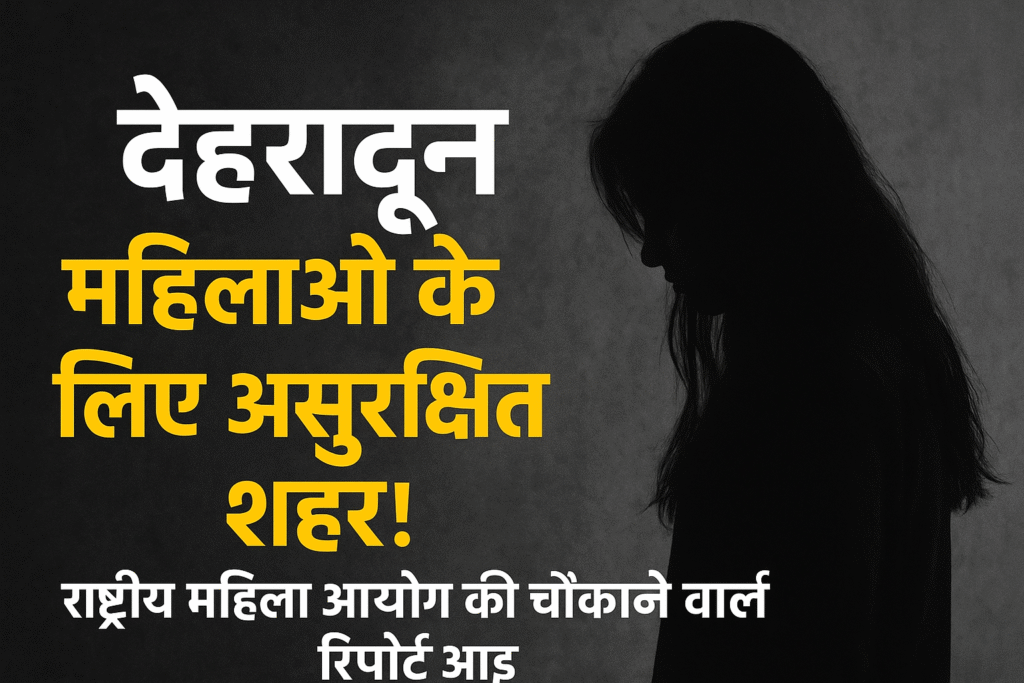 राष्ट्रीय महिला आयोग का अलर्ट: देहरादून महिलाओं के लिए असुरक्षित शहर