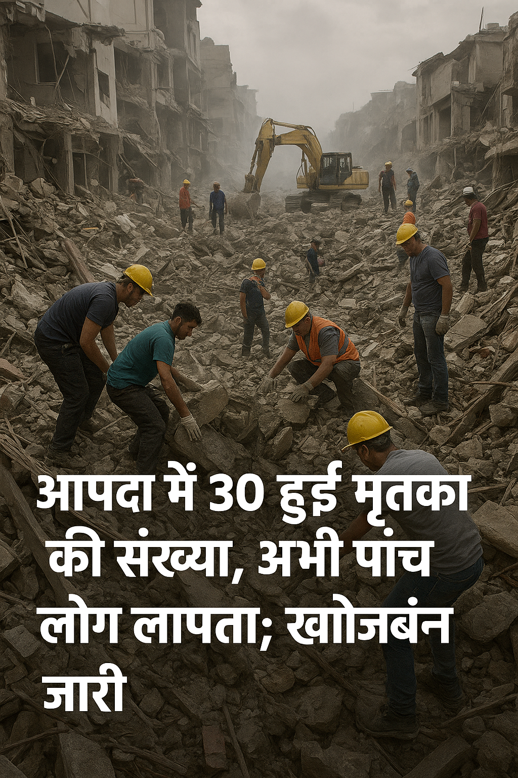 उत्तराखंड में प्रलय: 30 मृत, पांच लोग लापता; प्रशासन अलर्ट पर