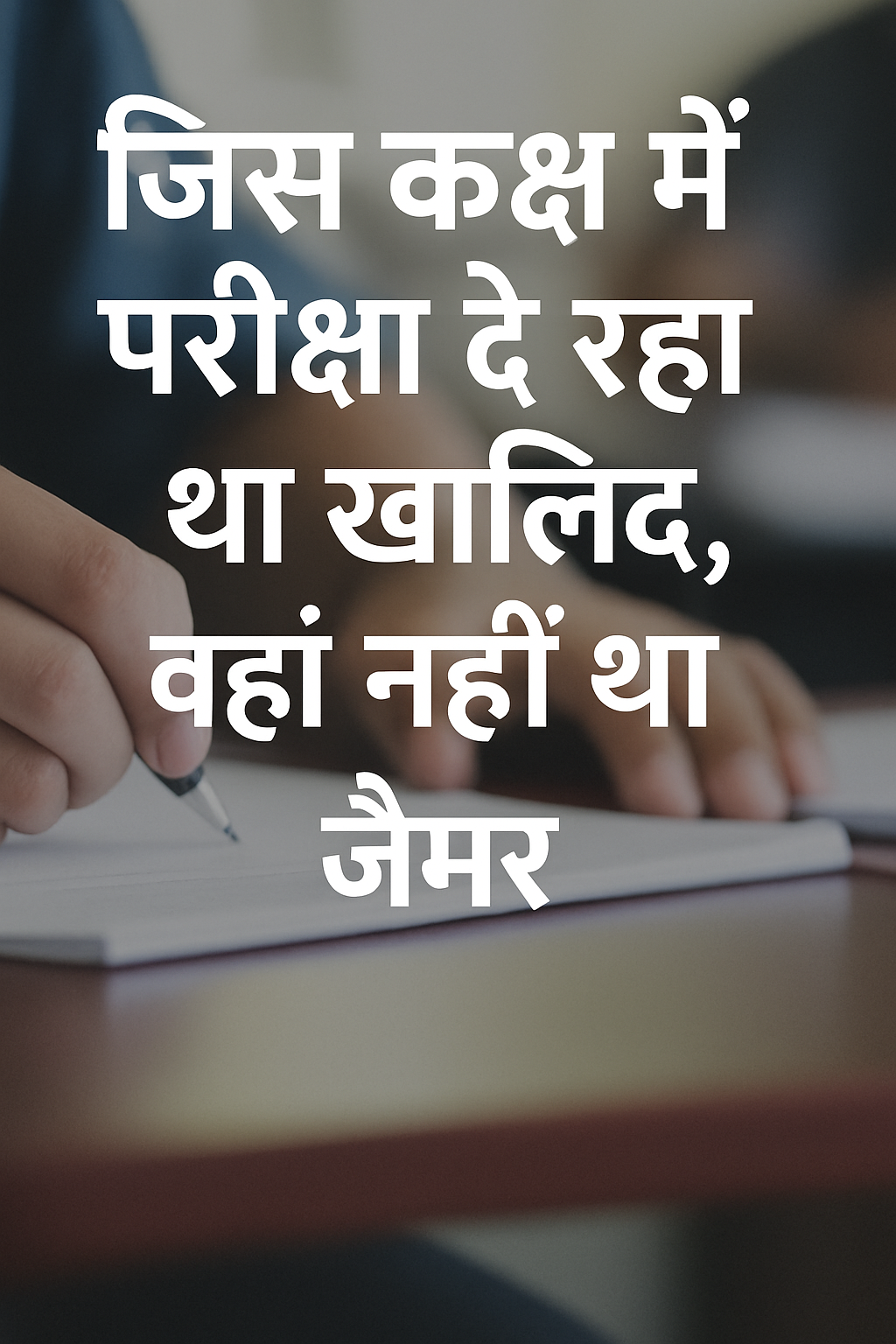 परीक्षा कक्ष में नहीं था जैमर, खालिद वहीं दे रहा था पेपर