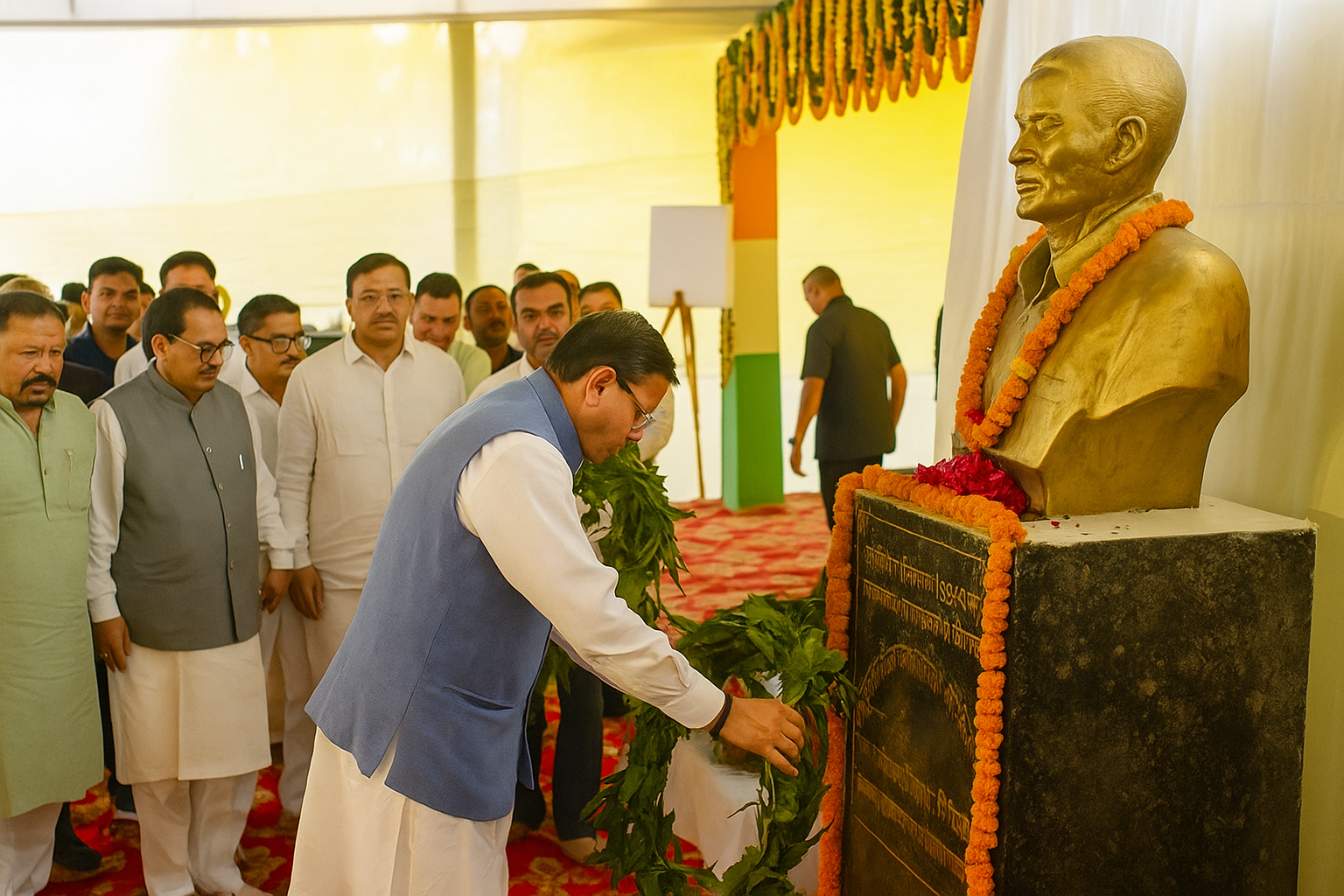 मुख्यमंत्री धामी ने खटीमा गोलीकांड के शहीदों को अर्पित की श्रद्धांजलि