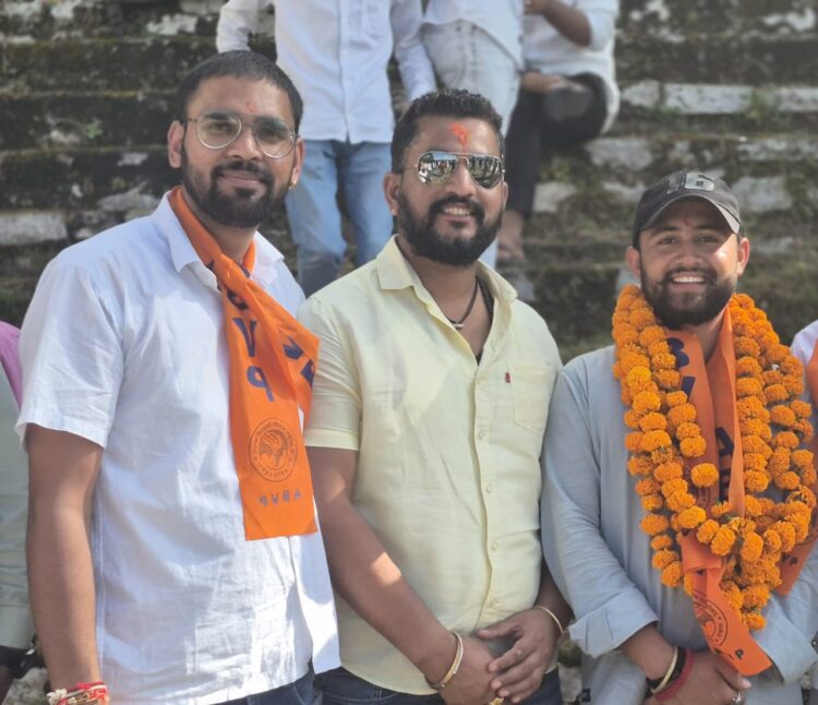 छात्र शक्ति में फिर चमकी ABVP ,सीएम पाण्डेय की रणनीति आई काम, विद्यार्थी परिषद ने जीत की हैट्रिक मारी
