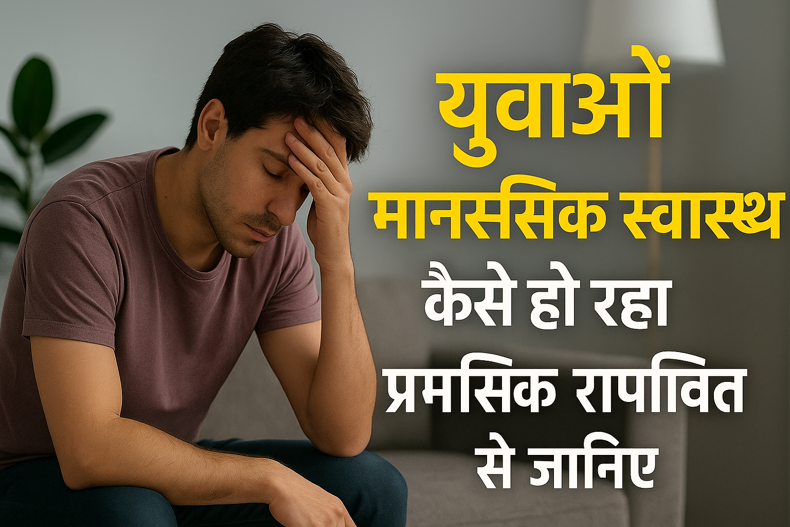 युवाओं में बढ़ते मानसिक रोग: क्या कहते हैं विशेषज्ञ?