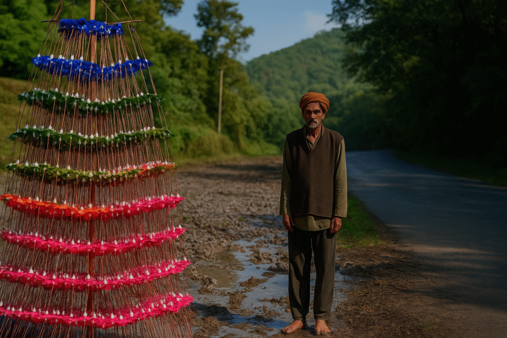 दीपावली की रौनक पर भारी पड़ा कोसी घाटी के किसानों का दर्द