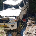 चमोली में बड़ा हादसा वाहन खाई में गिरने से चालक की मौत दो घायल