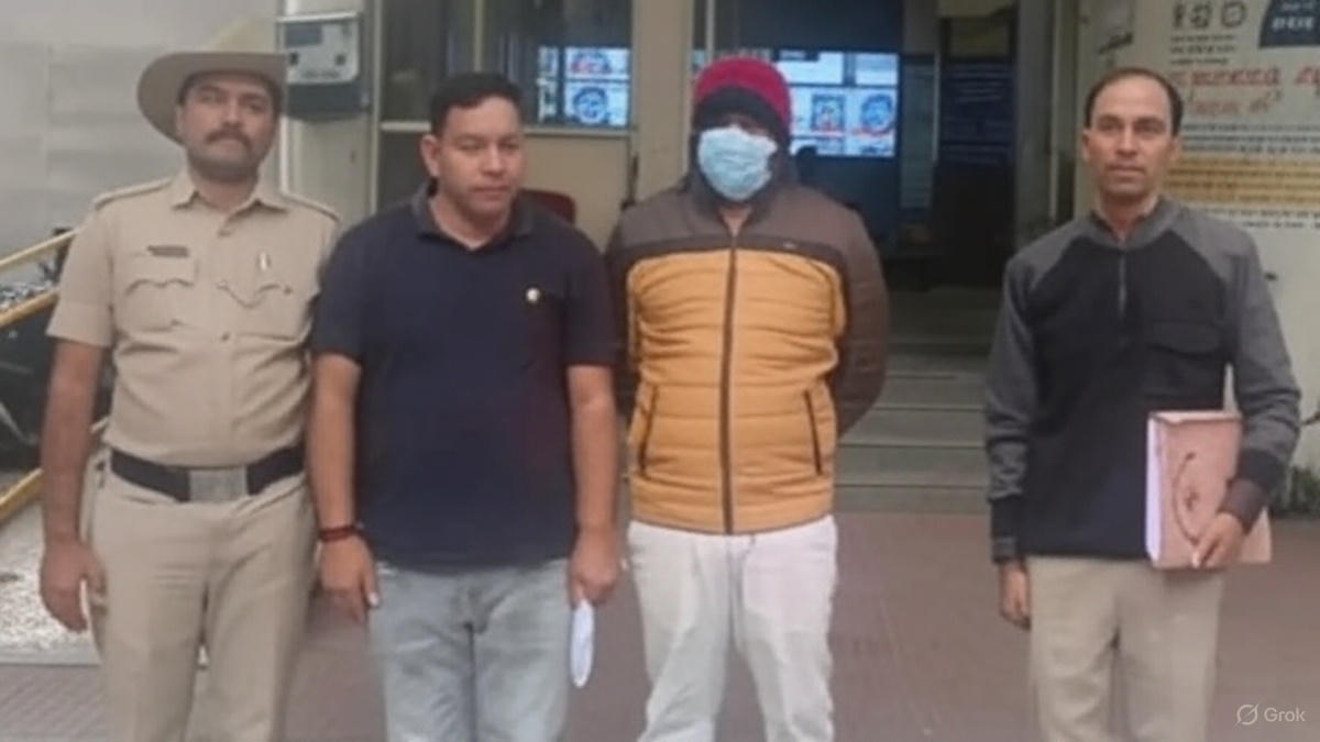 CBI और मुंबई पुलिस अधिकारी बनकर करता था ऑनलाइन ठगी, पुलिस ने बेंगलुरु से धरदबोचा