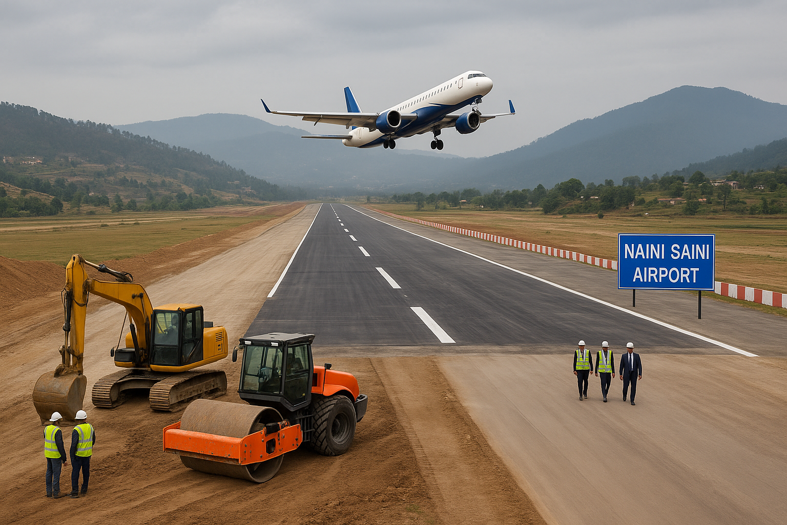 नैनी-सैनी एयरपोर्ट को नई उड़ान रनवे 600 मीटर बढ़ेगा AAI को सौंपी जिम्मेदारी